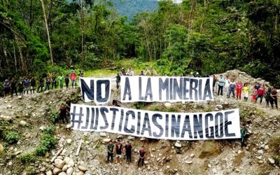 #Justiciasinangoe – No a la minería