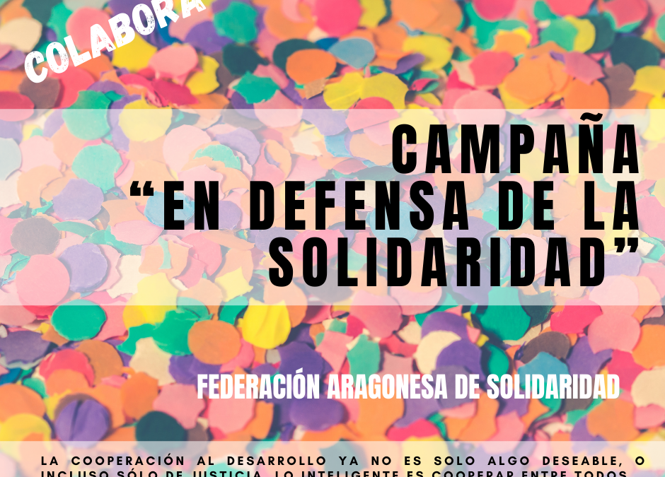 Carta de la presidenta de la FAS sobre la Campaña en defensa de la Solidaridad