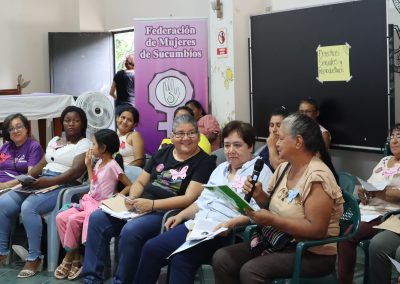 Creación de un espacio permanente de formación integral alternativa para las mujeres de Sucumbíos. Fase III