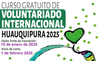 Abierta inscripción para el curso de voluntariado internacional 2025